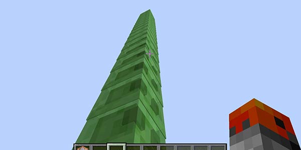 Fixed Size Slime Minecraft Tower