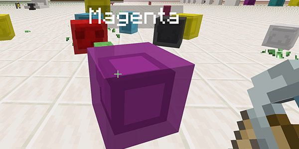 Magenta Slime in Minecraft